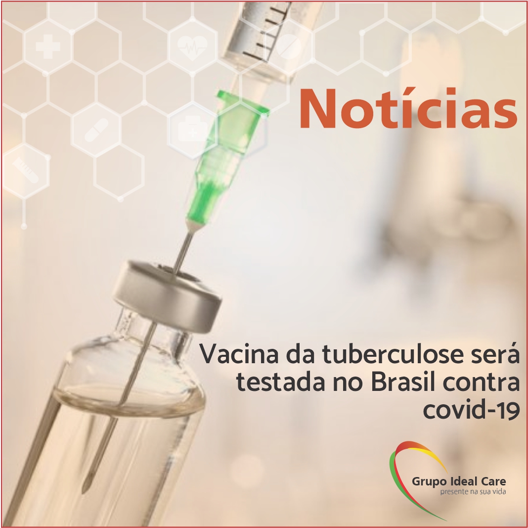 Vacina da tuberculose será testada no Brasil contra covid-19